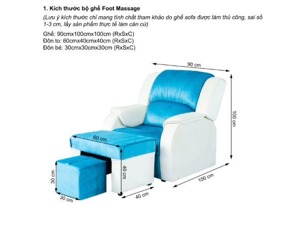 Ghế Foot Massage Cố Định Kantan FCD4 - Hình ảnh 4