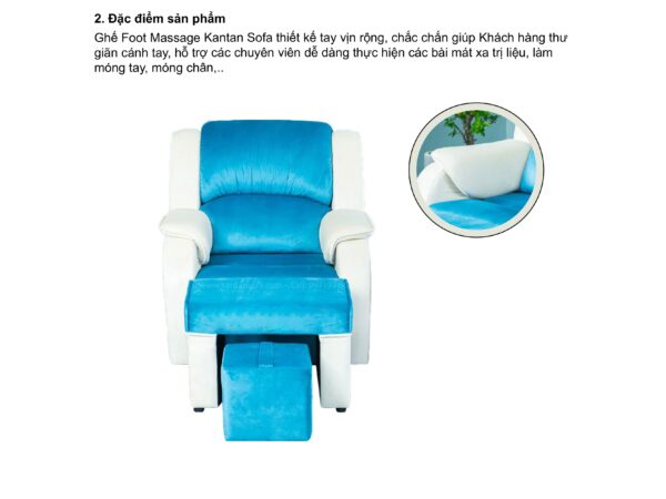 Ghế Foot Massage Cố Định Kantan FCD4 - Hình ảnh 5