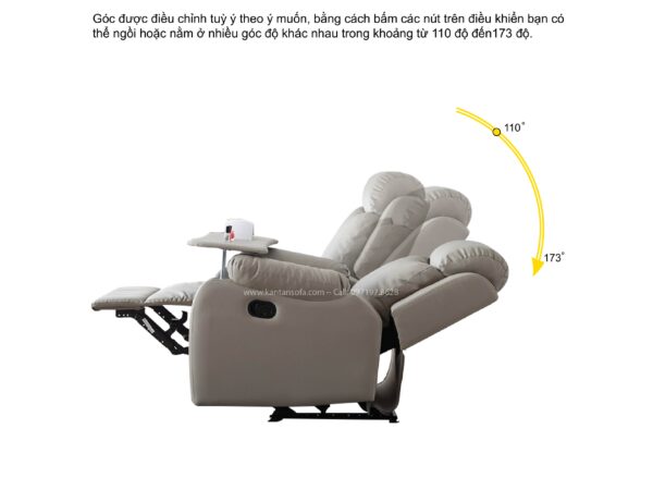 Ghế Foot Massage Chỉnh Điện  Kantan FD15 - Hình ảnh 8