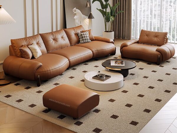 Sofa Băng Da Kantan Casmo SB26 - Hình ảnh 8