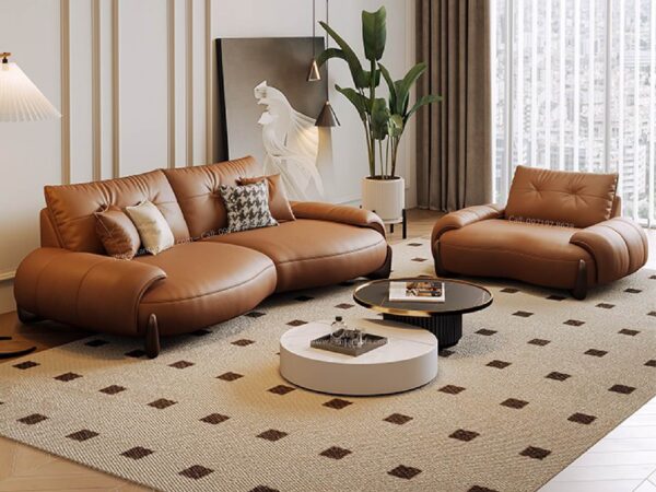 Sofa Băng Da Kantan Casmo SB26 - Hình ảnh 10